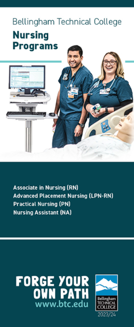 Cover of BTC's Nursing brochure